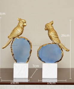 Decor chim vẹt trang trí