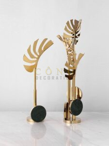 Bình hoa kim loại nghệ thuật