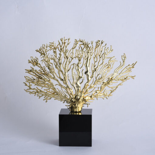 mo hinh cay kim loai vang Cây san hô kim loại