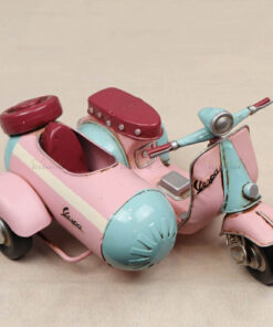 Đồ decor vintage cổ điển vespa ba banh