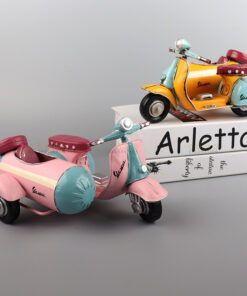 Đồ decor vintage cổ điển vespa ba banh