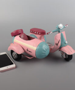 Đồ decor vintage cổ điển vespa ba banh