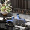 Tượng ngựa nghệ thuật trang trí kệ tủ, tivi