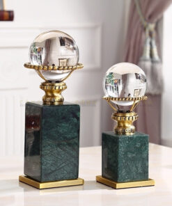 Decor quả cầu pha lê cổ điển