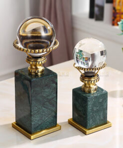 Decor quả cầu pha lê cổ điển