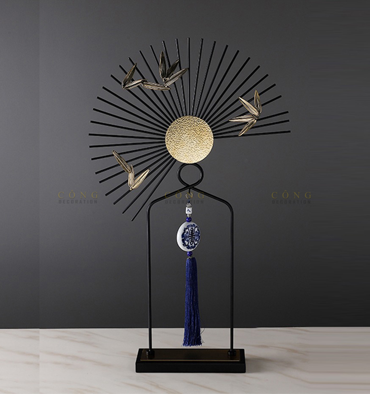 Quạt ngọc trang trí