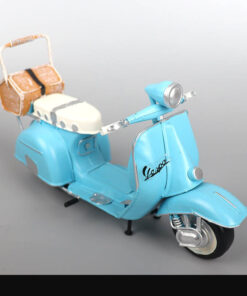 Mô hình vespa cổ trang trí bàn học