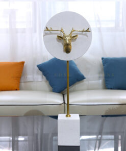 Tượng đầu hươu trang trí