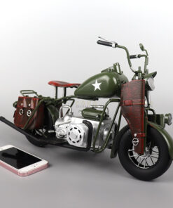 Decor mô hình xe máy quân sự