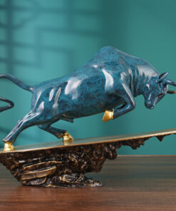 Mẫu Tượng Bò Tót Long Lân Uy Lực Phong Thủy Đẹp