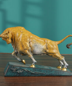 Tượng Bò Tót Long Lân Uy Lực Phong Thủy