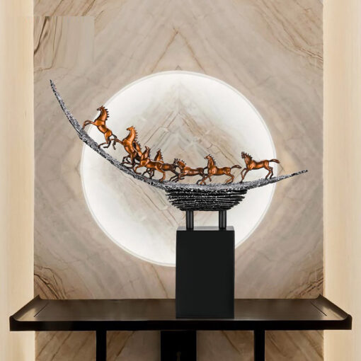 bat-ma-truy-phong 1 Tượng bát mã truy phong bằng đồng