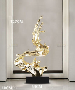 Mô hình nghệ thuật trang trí lối vào khách sạn