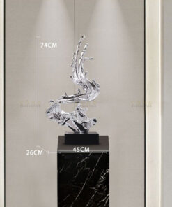 Mô hình nghệ thuật trang trí lối vào khách sạn