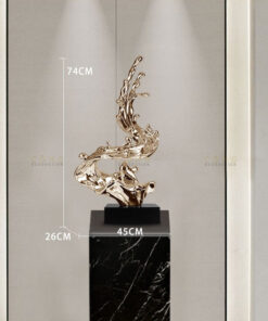 Mô hình nghệ thuật trang trí lối vào khách sạn