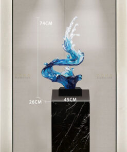 Mô hình nghệ thuật trang trí lối vào khách sạn