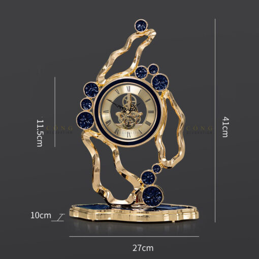 dong ho banh rang (1) Đồng hồ bánh răng để bàn