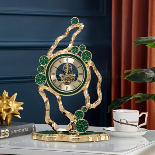 dong ho banh rang (5) Đồng hồ bánh răng để bàn