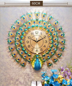 Đồng hồ treo tường chim công