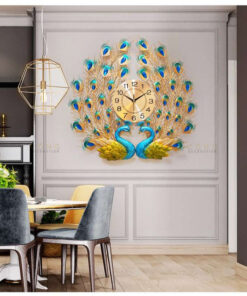 Đồng hồ treo tường chim công