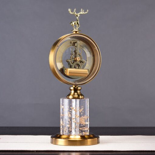 dong-ho-de-ban 2 Đồng hồ để bàn hình đầu hươu