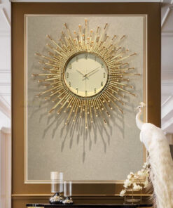 Đồng hồ treo tường hình mặt trời
