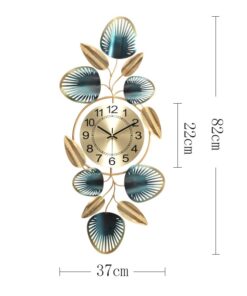 Đồng hồ treo tường kết hợp phù điêu trang trí