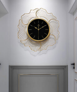 Đồng hồ treo tường lá bạch quả