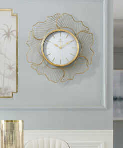 Đồng hồ treo tường lá bạch quả