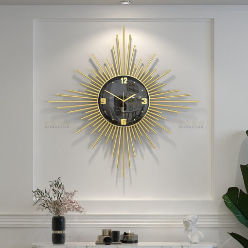 dong ho treo tuong don gian 2 Đồng hồ treo tường nhỏ gọn