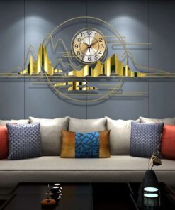 Đồng hồ treo tường núi non trùng điệp