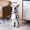 Gấu Bear mạ điện đơn sắc