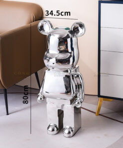 Gấu Bear mạ điện đơn sắc