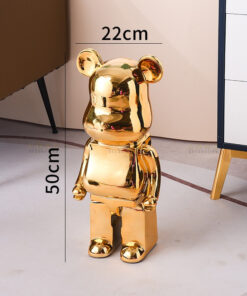 Gấu Bear mạ điện đơn sắc