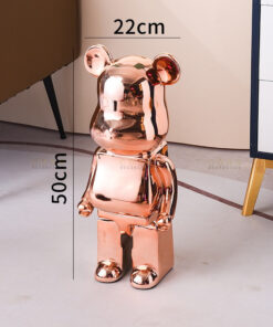 Gấu Bear mạ điện đơn sắc