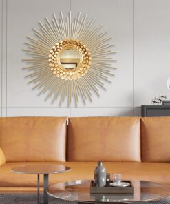 Gương Decor Nghệ Thuật Vầng Dương Rực Rỡ