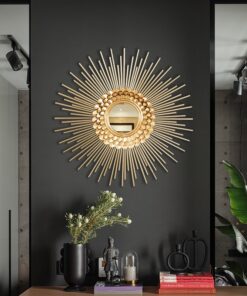 Gương Decor Nghệ Thuật Vầng Dương Rực Rỡ