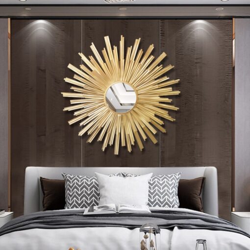 guong trang tri 3 Gương trang trí phòng khách