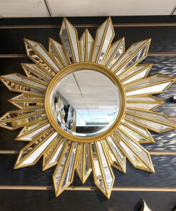 Gương trang trí hình mặt trời