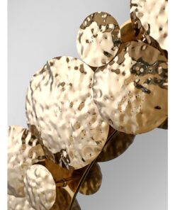 Gương tròn sang trọng trang trí phòng khách