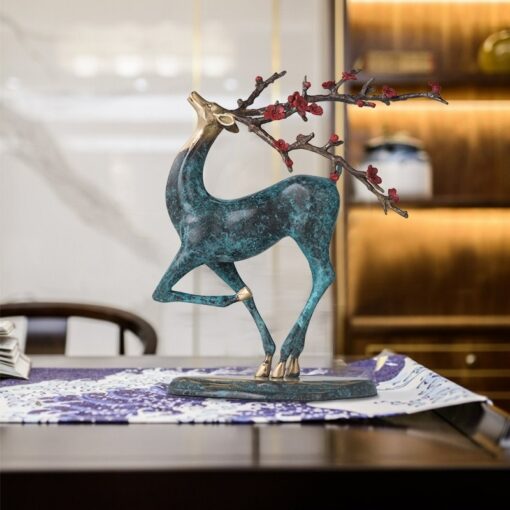 huou-hoa-anh-dao 5 Hươu hoa anh đào để bàn