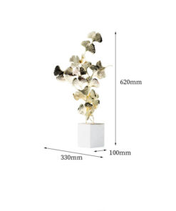 Lá bạch quả mạ vàng