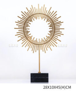 Mẫu decor đơn giản trang trí tủ kệ