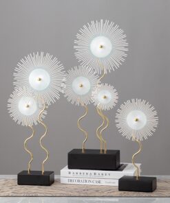 Mô hình hoa bồ công anh bằng kim loại