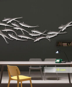 Phù điêu treo tường đàn cá