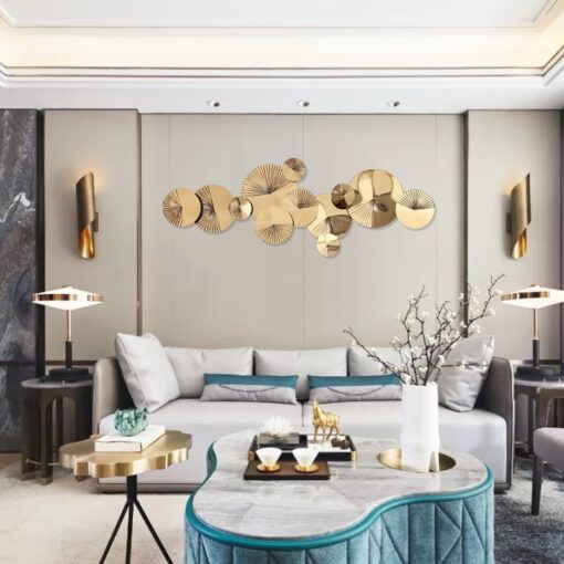 phu dieu hinh hoc 3 Phù điêu treo tường hình học