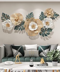 Phù điêu treo tường trăm hoa đua nở