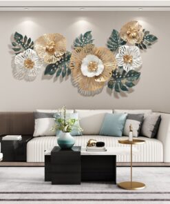 Phù điêu treo tường trăm hoa đua nở