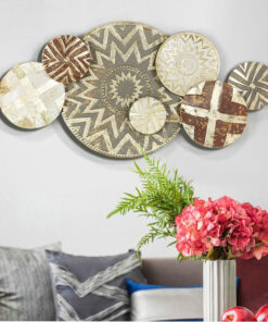 Phù điêu treo tường hình hoa văn dân tộc