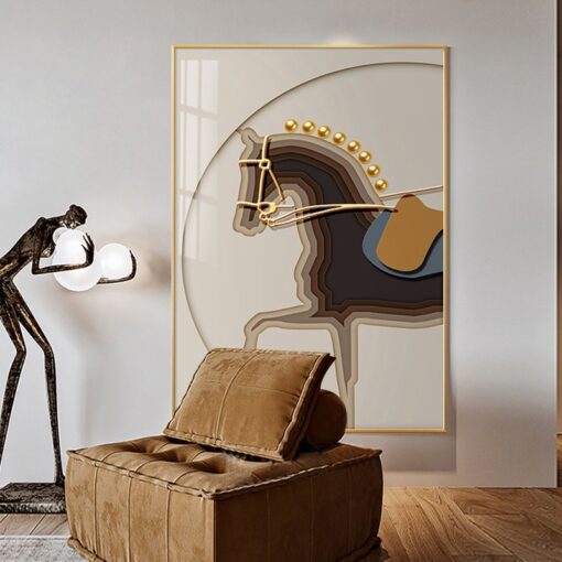 tranh con ngua 2 Tranh treo tường con ngựa